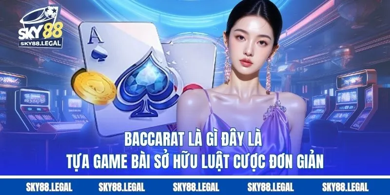 Baccarat là gì? Đây là tựa game bài sở hữu luật cược đơn giản