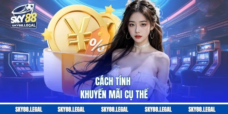 Cách tính khuyến mãi cụ thể