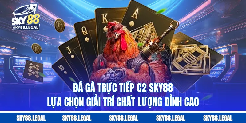 Đá gà trực tiếp C2 SKY88 lựa chọn giải trí chất lượng đỉnh cao