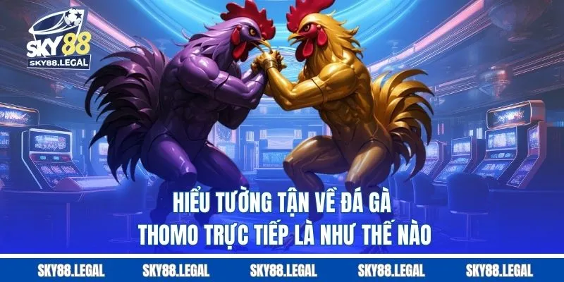 Hiểu tường tận về đá gà Thomo trực tiếp là như thế nào?