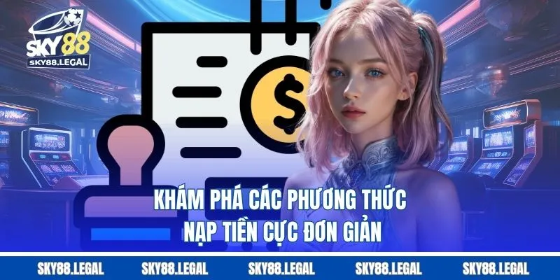 Khám phá các phương thức nạp tiền cực đơn giản