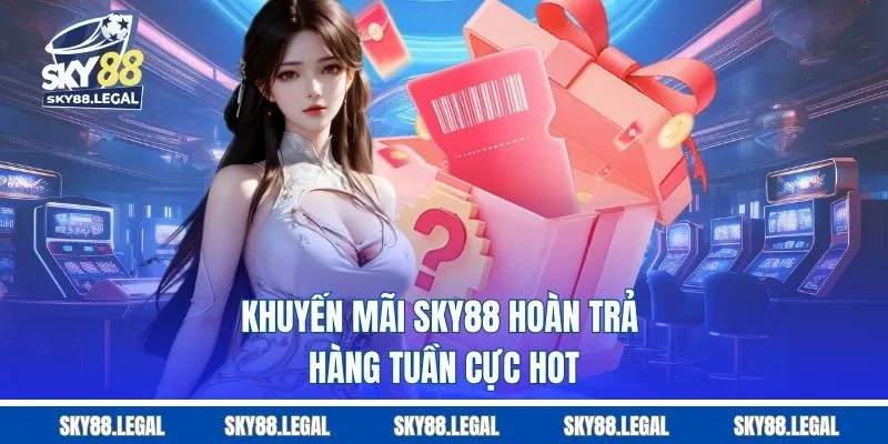 Khuyến mãi SKY88 hoàn trả hàng tuần cực hot