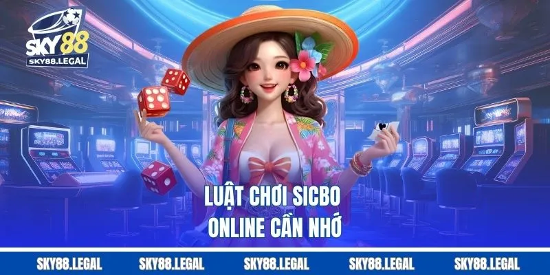Luật chơi sicbo online cần nhớ
