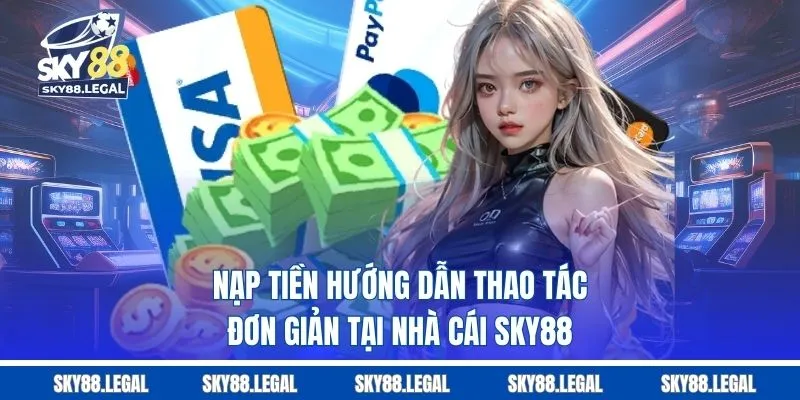 Nạp Tiền - Hướng Dẫn Thao Tác Đơn Giản Tại Nhà Cái SKY88