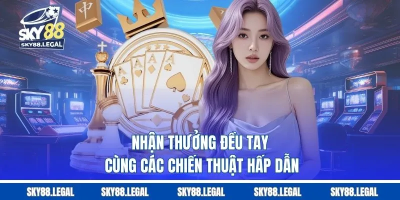 Nhận thưởng đều tay cùng các chiến thuật hấp dẫn