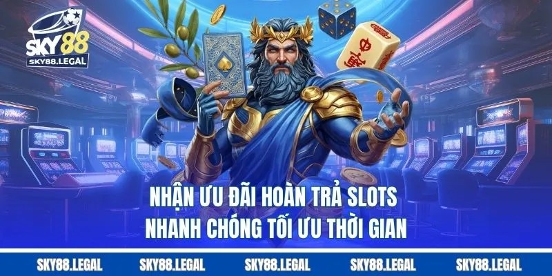 Nhận ưu đãi hoàn trả slots nhanh chóng, tối ưu thời gian