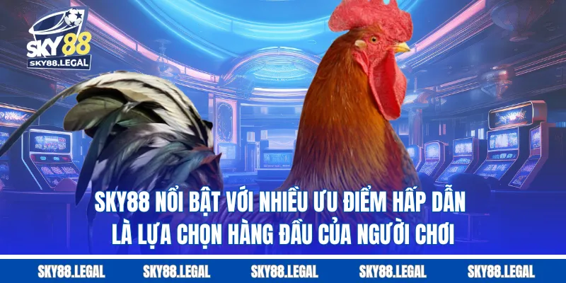 SKY88 nổi bật với nhiều ưu điểm hấp dẫn là lựa chọn hàng đầu của người chơi