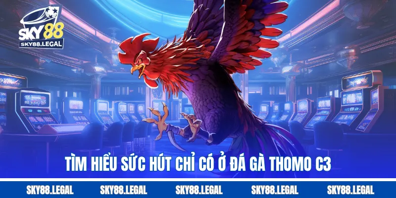 Tìm hiểu sức hút chỉ có ở đá gà Thomo C3